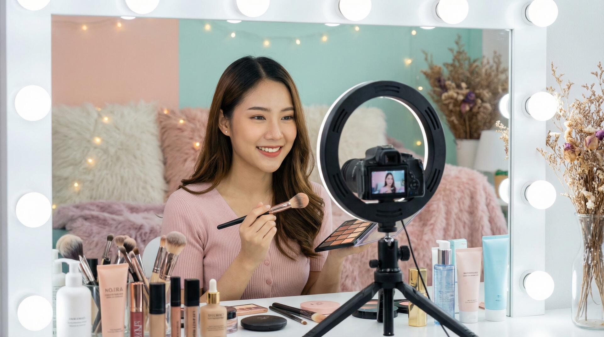 小马拉大车美妆视频教程